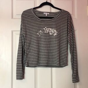 Delia’s Novelty long-sleeved Tee